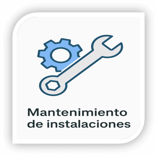 Icono que representa el mantenimiento preventivo y correctivo de instalaciones de tratamiento de agua.