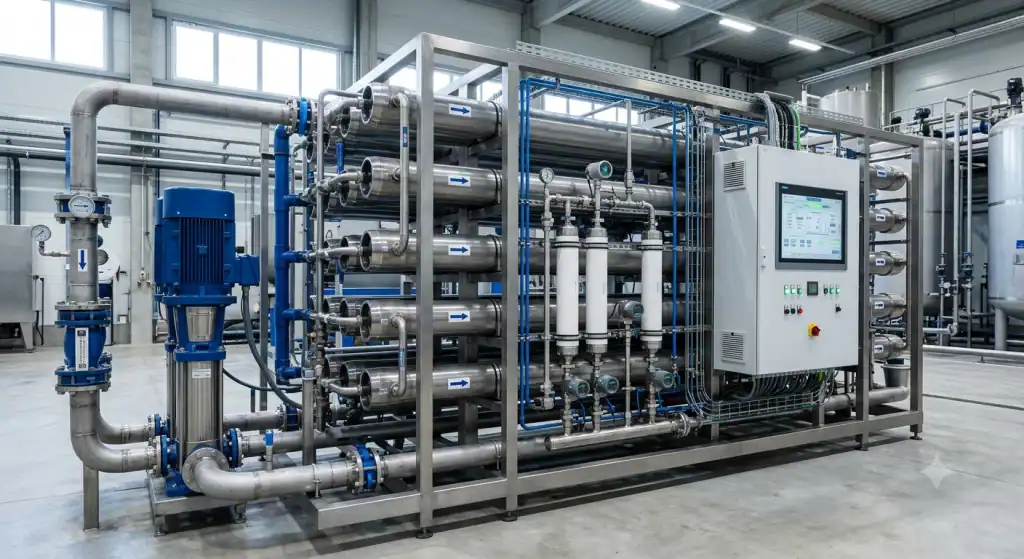 Planta industrial de osmosis